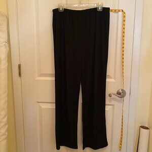 black palazzo pants, pxl
